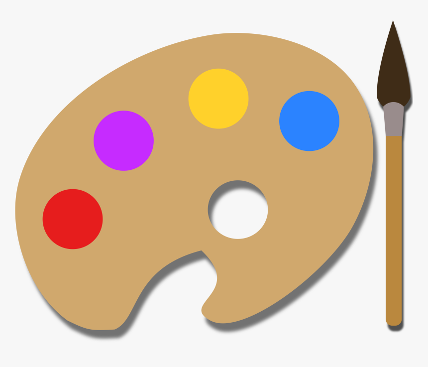 Clip Art Paint Palettes, HD Png Download