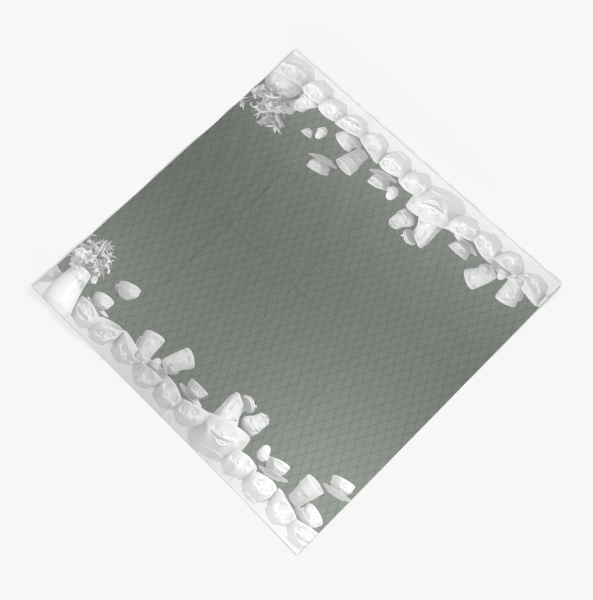 T042202 Buffetserviette Frankfurter Girlande 03 - Placemat, HD Png Download