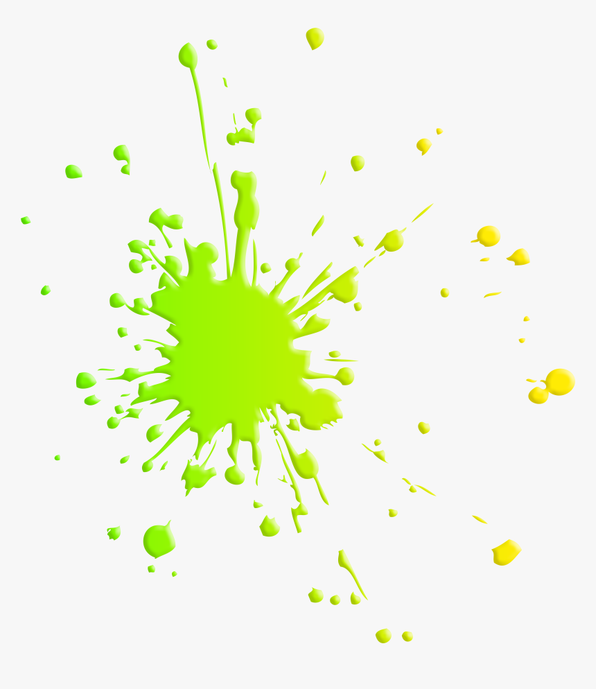 Yellow Cliparts Transparent Splash, HD Png Download
