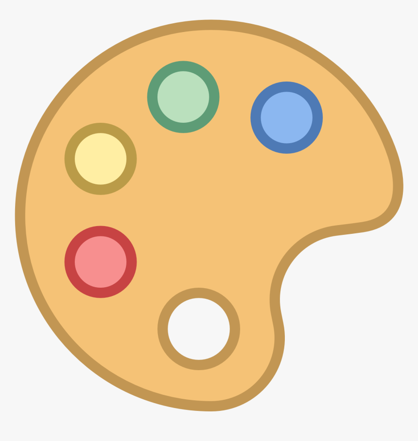 pic Transparent Cartoon Paint Palette paint palette png transparent png