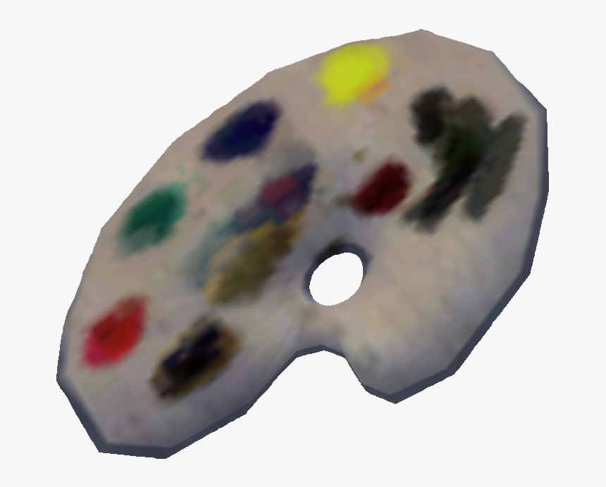 Paint Pallet Png - Oblivion Paint Palette, Transparent Png