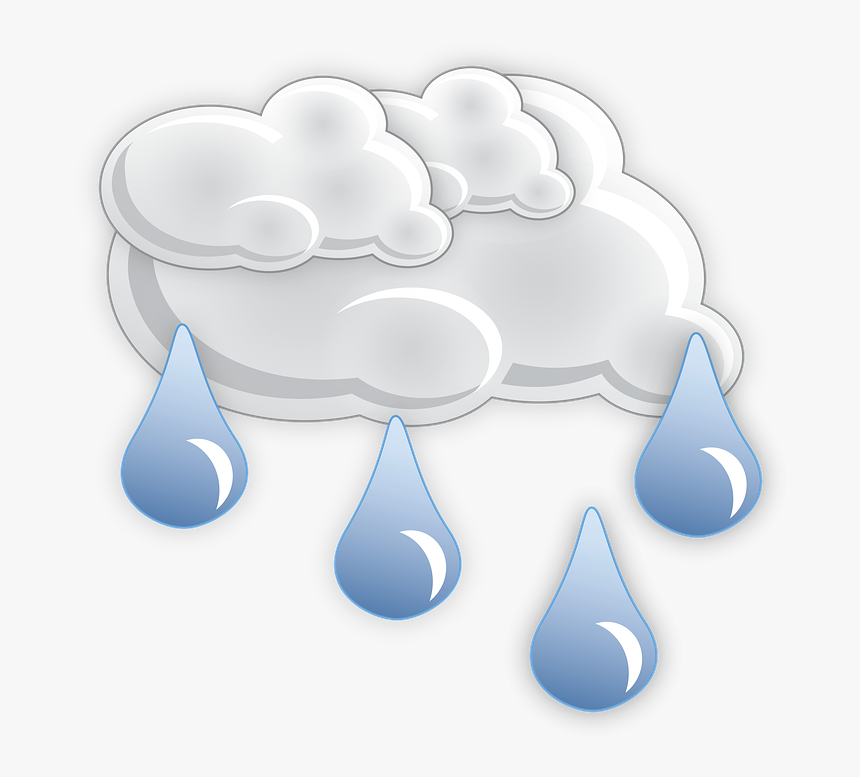 Rain, Clouds, Weather, Bet Ricon, Icon, Rainy - Cloud, HD Png Download
