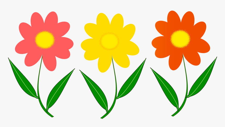 Flower Vector Png Image - Vector Image Of Flowers, Transparent Png