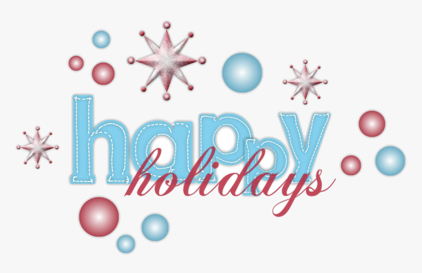 Holiday Most Amazing Happy Holidays Wish Pictures And - Blue Happy Holidays Clipart, HD Png Download