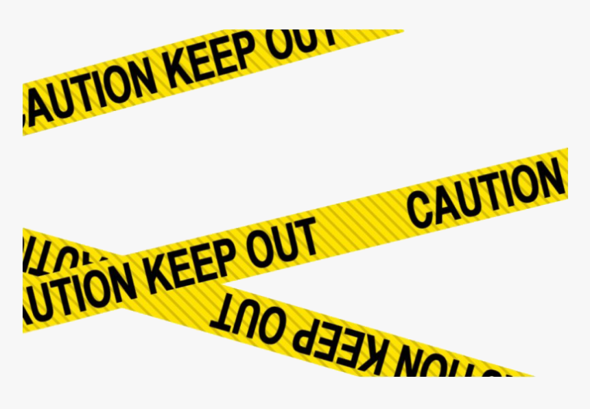 Keep Out Tape Transparent - Keep Out Tape Png Transparent, Png Download