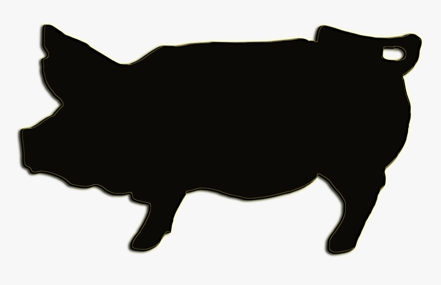 Pig Silhouette 26, Buy Clip Art - Boar, HD Png Download