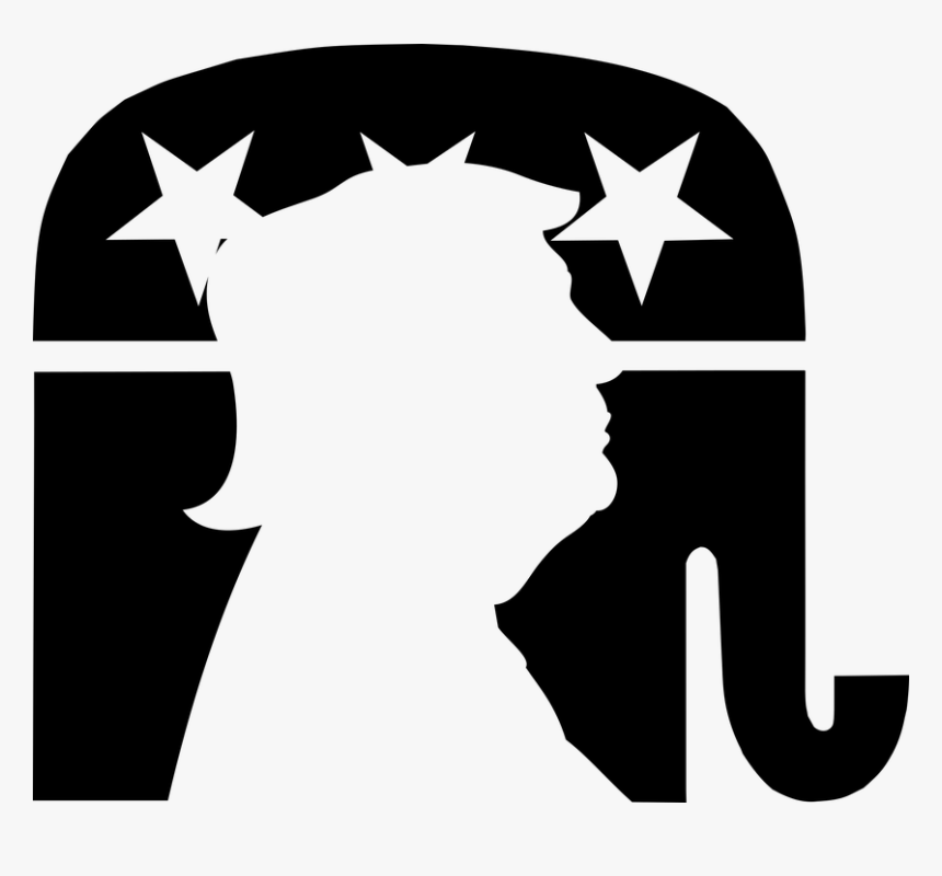 Transparent Trump Clipart - Republican Party, HD Png Download