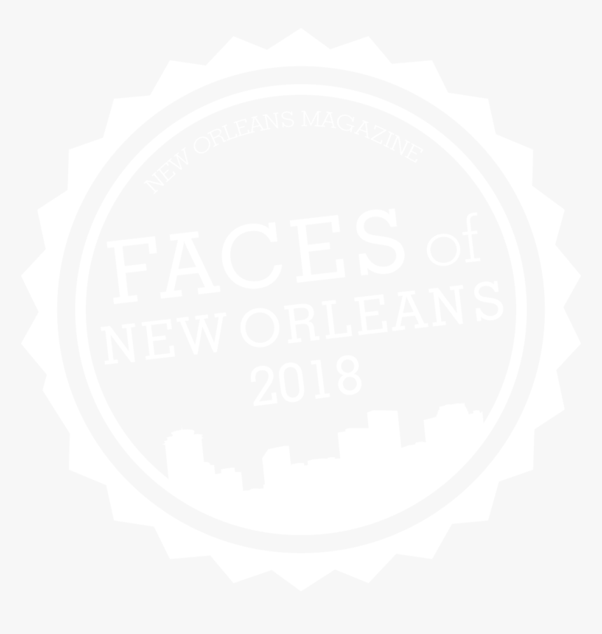 Facesofneworleanslogo Date Whiteversion - Johns Hopkins White Logo, HD Png Download