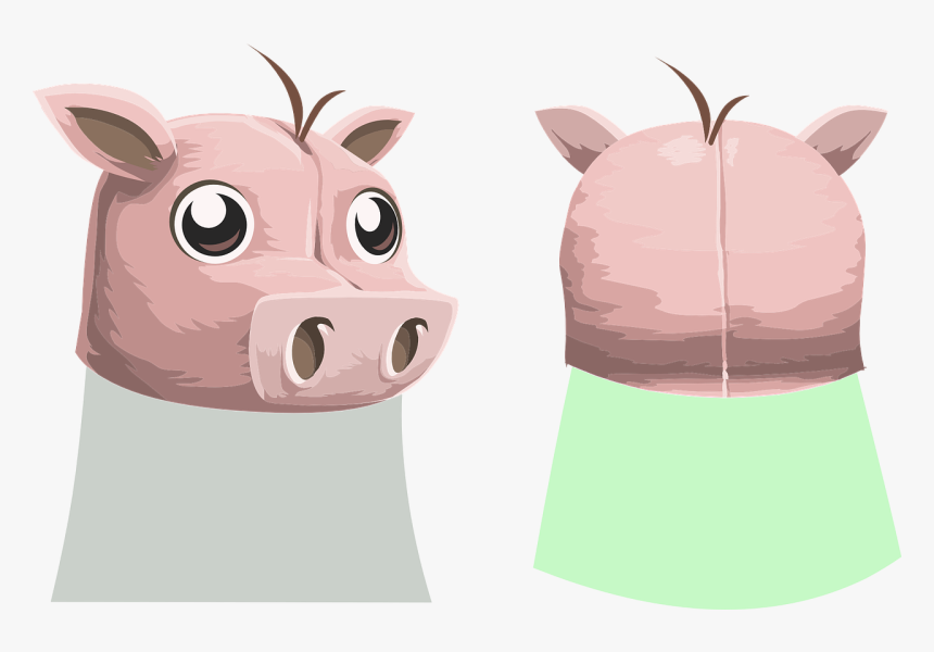Domestic Pig, HD Png Download