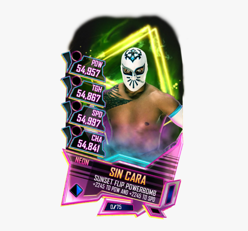 Wwe Supercard Sin Cara, HD Png Download