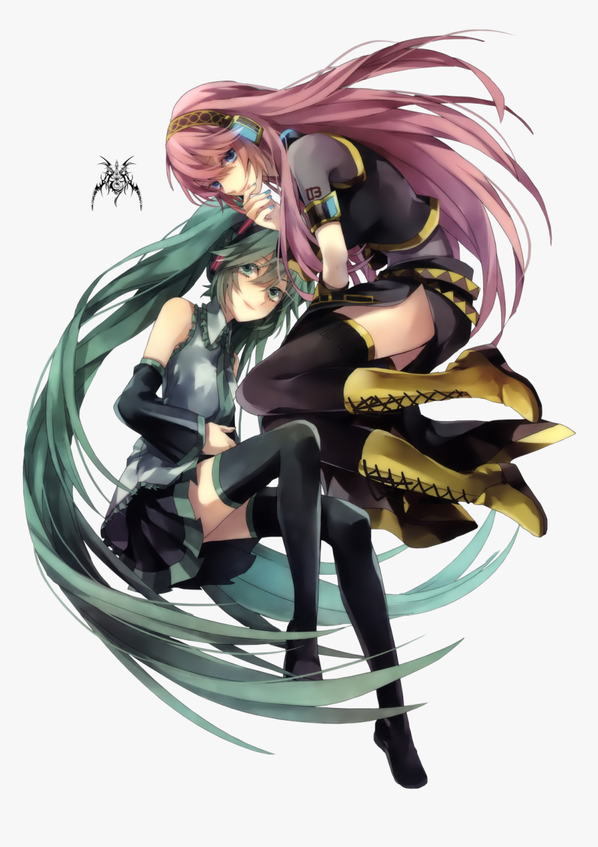 Vocaloid Miku Y Luka, HD Png Download