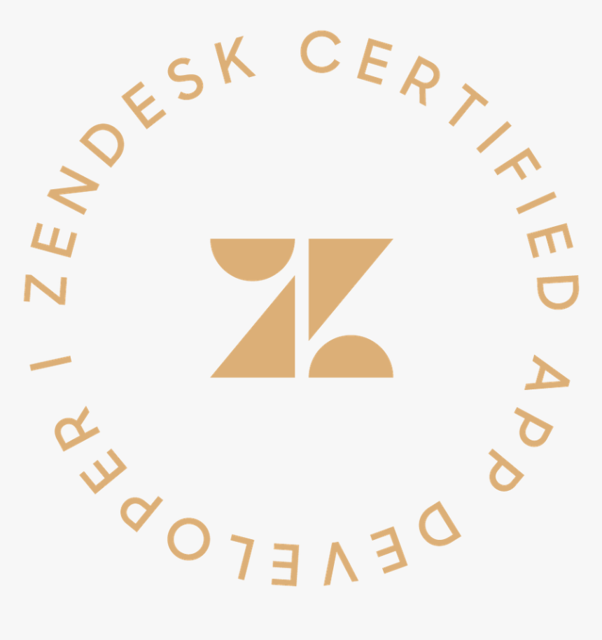 Zendesk Certified App Developer Logo Helphouseio - Säker Vatten, HD Png Download
