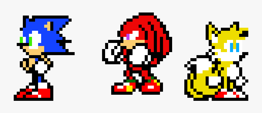 Sonic Heroes Pixel, HD Png Download