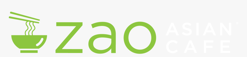 Zao Asian Cafe Logo 
 Class Img Responsive True Size - Zao Cafe, HD Png Download
