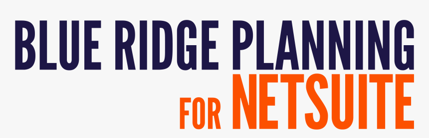 Blue Ridge Planning For Netsuite - Graphic Design, HD Png Download