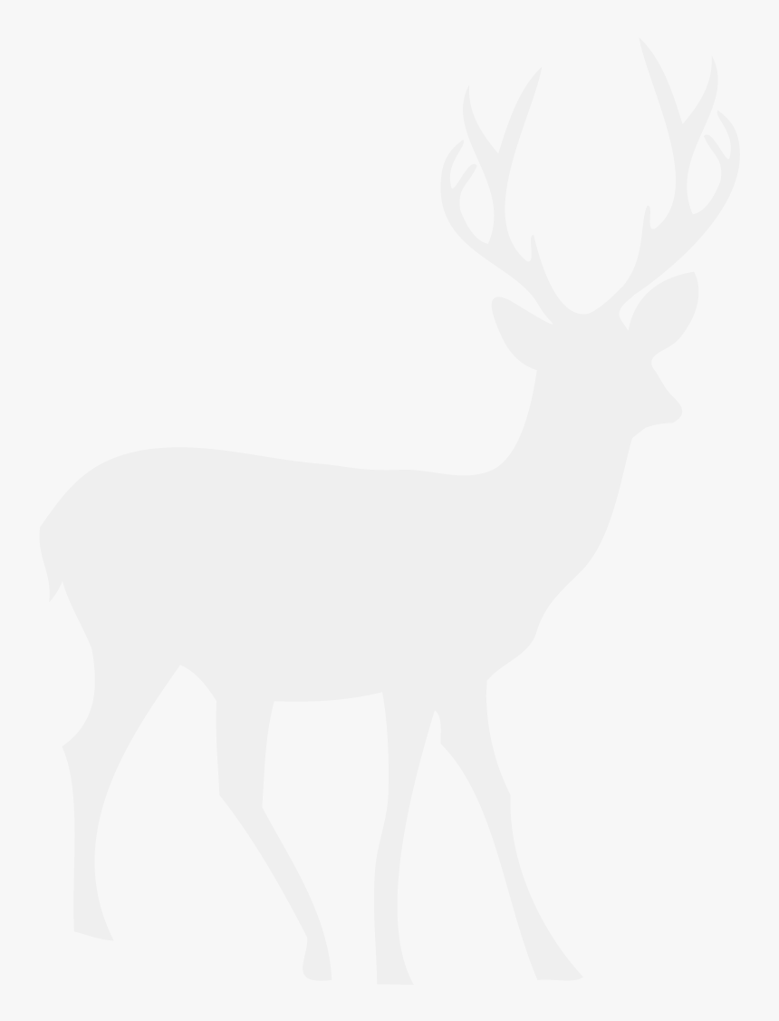 Black Antlers Png Picture For Free - Elk, Transparent Png
