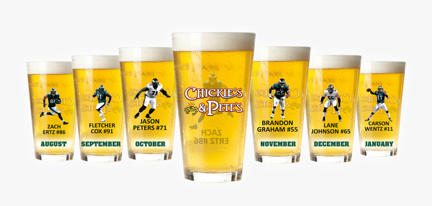 Eagles Collectible Glasses - Wheat Beer, HD Png Download
