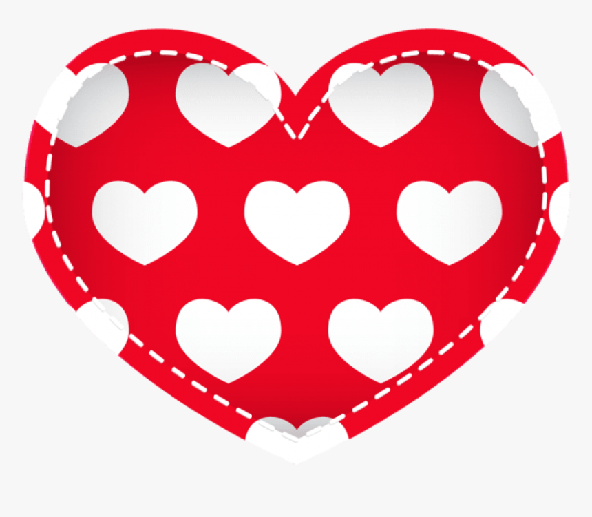 Free Png Red Heart With Hearts Png Clipart , Png Download - Portable Network Graphics, Transparent Png