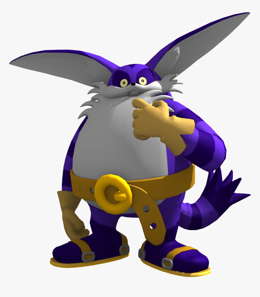 Big Generations - Sonic Big The Cat Png, Transparent Png