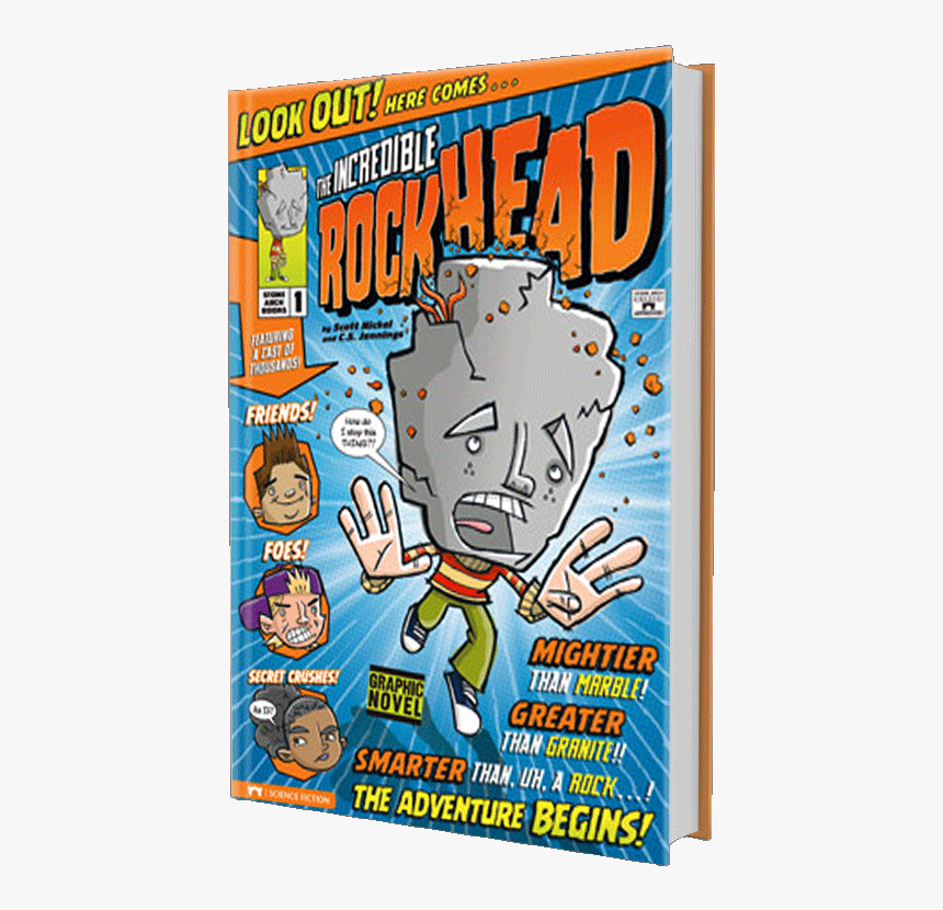 Transparent The Rock Head Png - Incredible Rockhead, Png Download