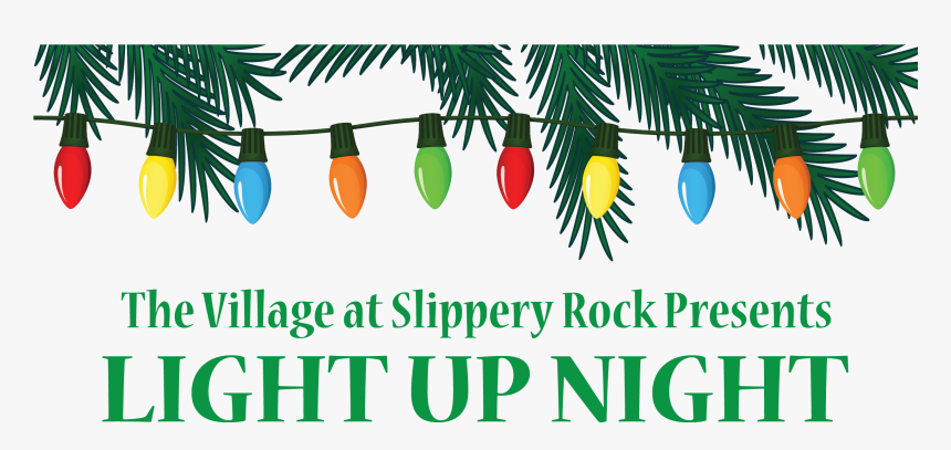Slippery Rock Light Up Night, HD Png Download