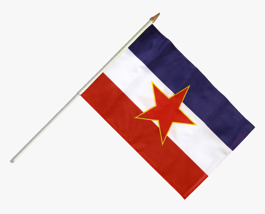 Buy Yugoslavia Old Stick Flags At A Fantastic Price - Yugoslavia Flag Png, Transparent Png