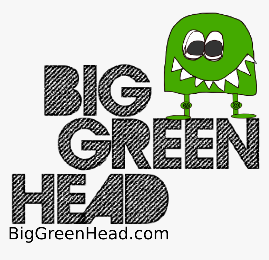 Big Green Head - Feel The Music Zumba, HD Png Download