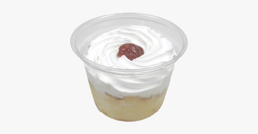 Walmart Bakery Guava Tres Leches Cupcake - Whipped Cream, HD Png Download