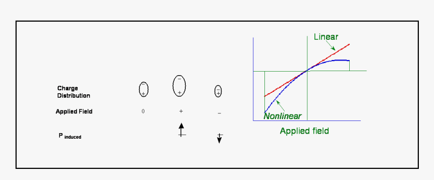 Polarization Vs Electric Field For Nonlinear Optics, HD Png Download