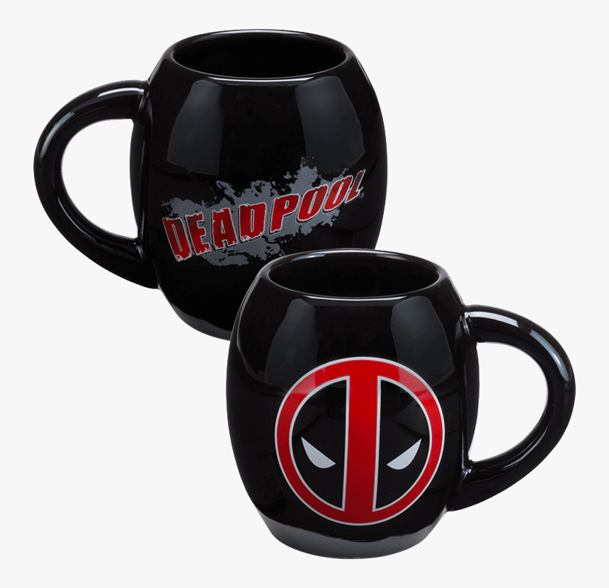 Marvel Deadpool Oval Mug - Marvel Deadpool Coffee Mug Oval, HD Png Download