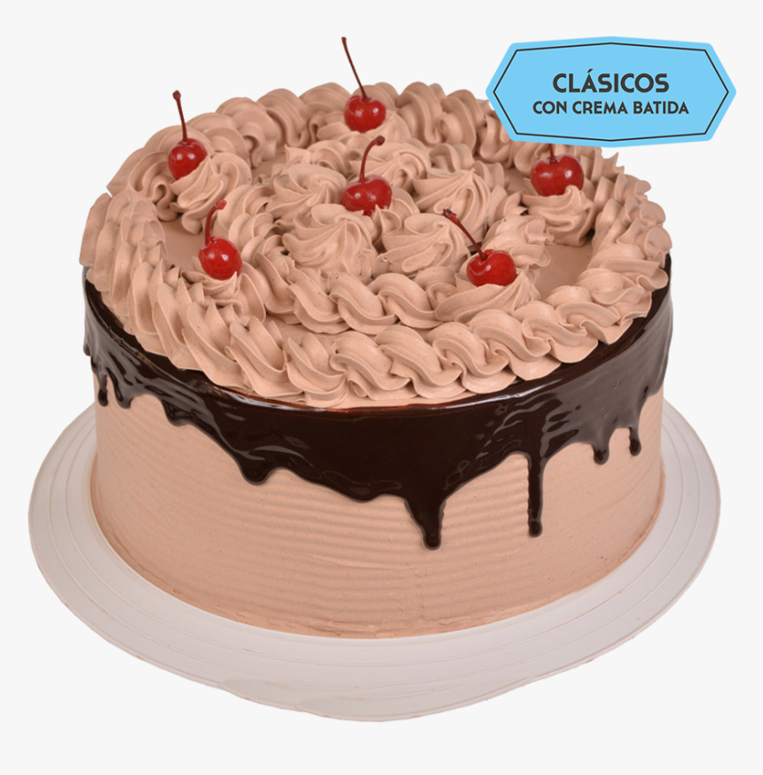 Redondo De Chocolate Con Tres Leches - Pastel Redondo De Chocolate, HD Png Download