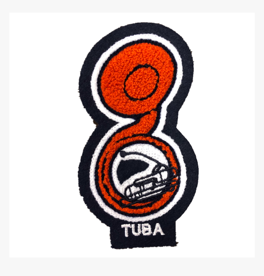 Sousaphone Sleeve Patch - Circle, HD Png Download