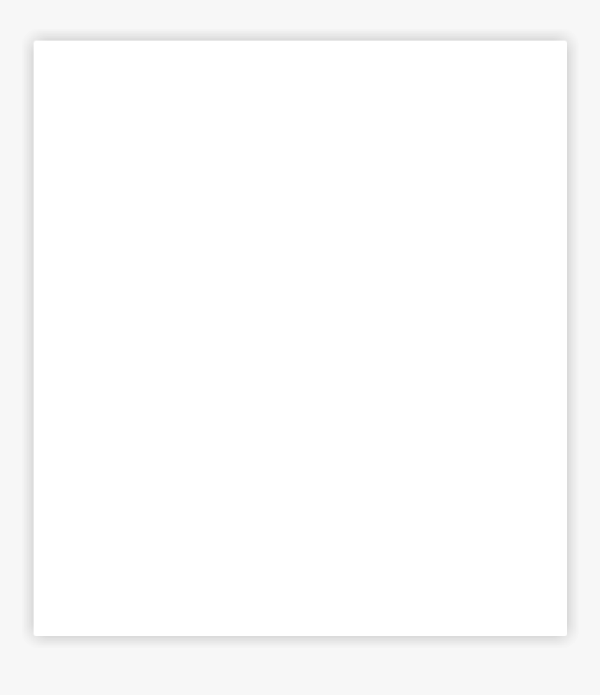 Frame On White Background, HD Png Download