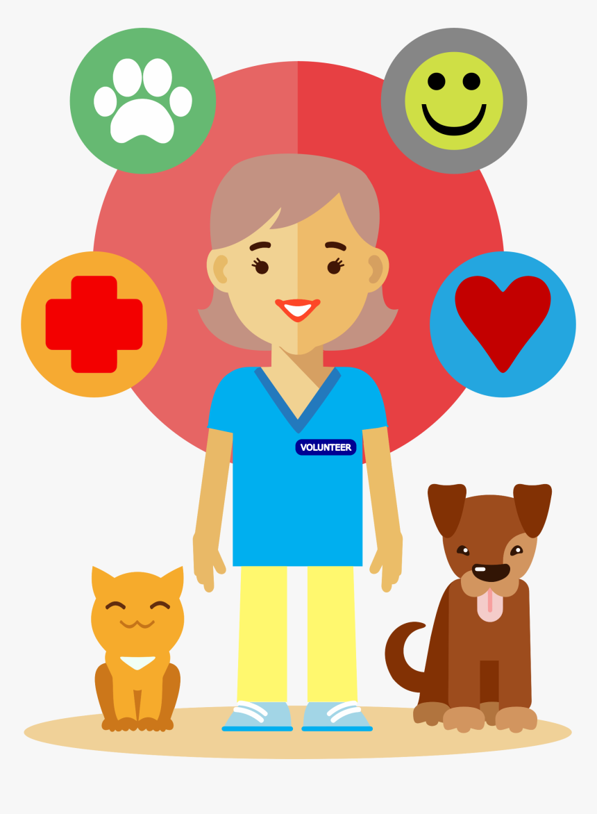 Pet Therapy Big Image - Transparent Veterinarian Clipart, HD Png Download