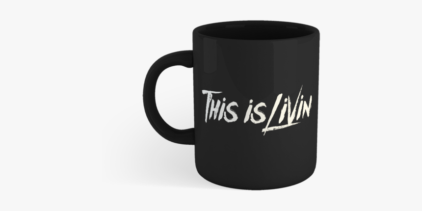 Koa Rothman This Is Coffee Livin Mug 
 Class Lazyload - Mug, HD Png Download