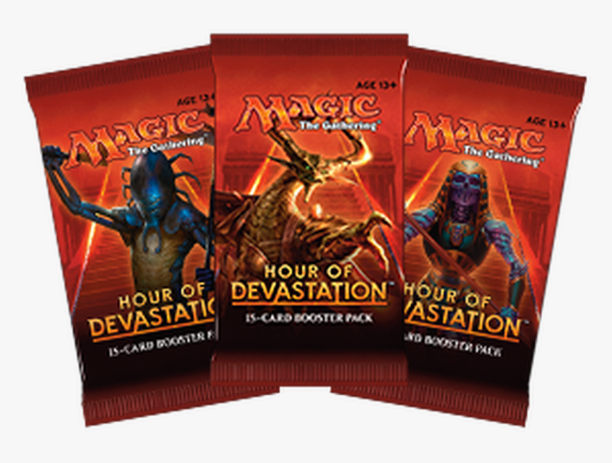 Magic The Gathering Hour Of Devastation Booster Pack - Hour Of Devastation Booster, HD Png Download