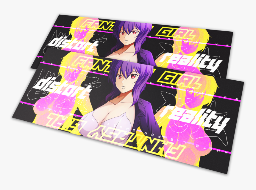 Transparent Motoko Kusanagi Png - Cartoon, Png Download