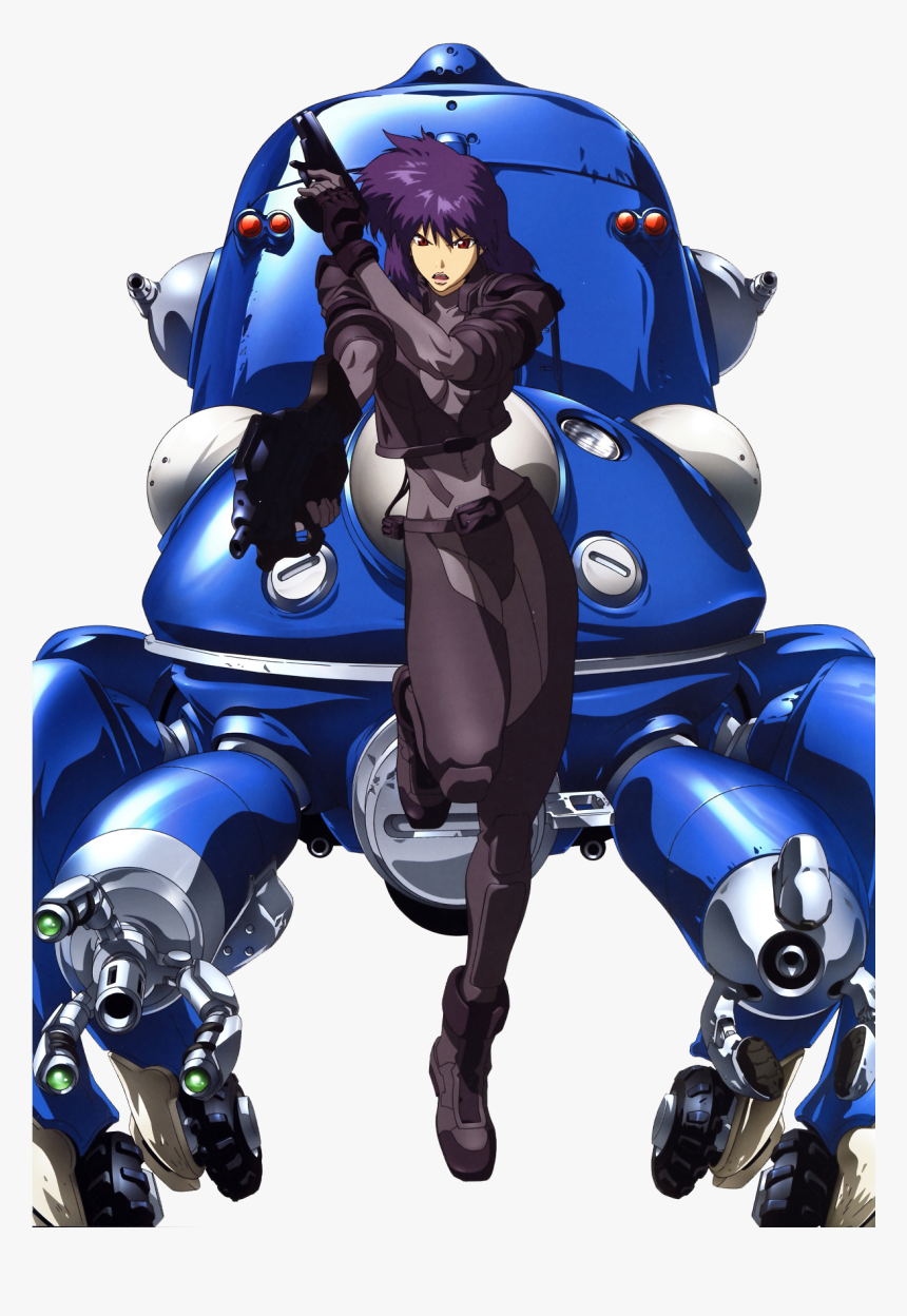 Motoko Kusanagi Sac - Ghost In The Shell Stand Alone Complex Art, HD Png Download