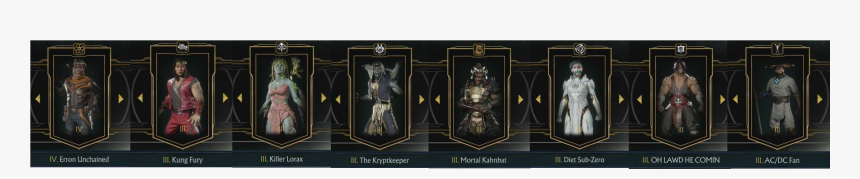 Mk11 Funny Variation Names, HD Png Download