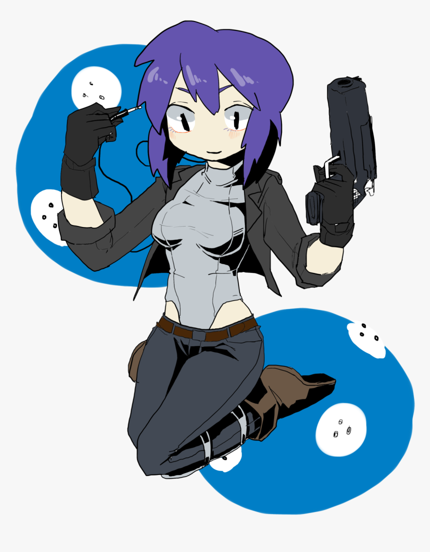 Transparent Motoko Kusanagi Png - Tachikoma Transparent Gif, Png Download