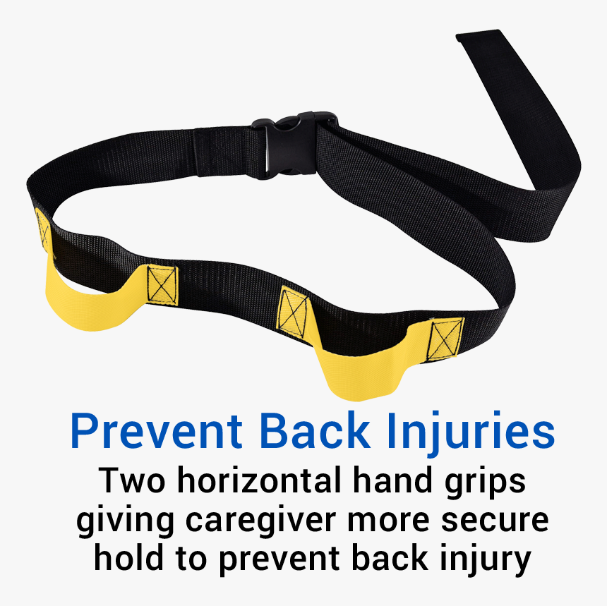 Secure® Two Hand Grip Gait Belt - Strap, HD Png Download