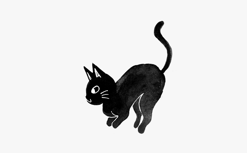 Black Cat, HD Png Download