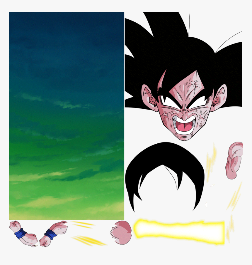 Dokkan Extreme Anger Goku, HD Png Download