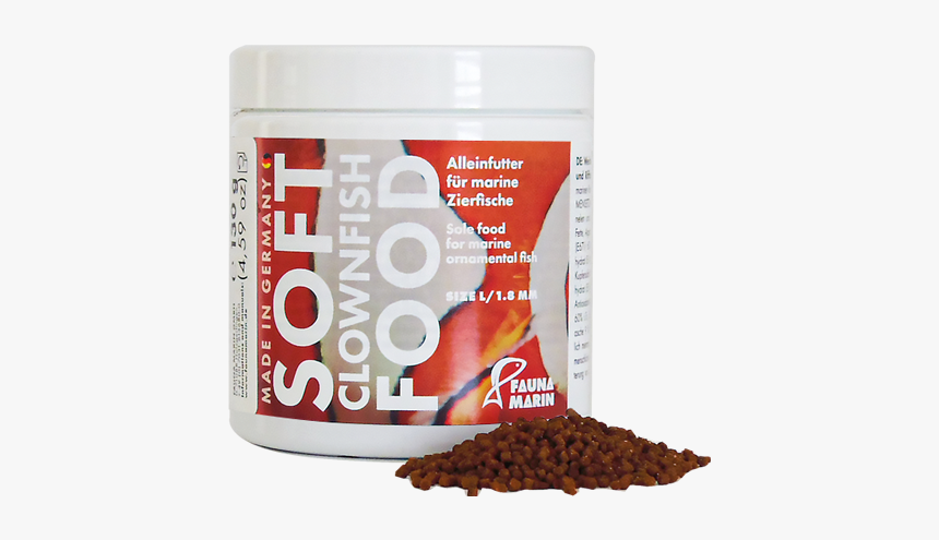 Soft Clownfish Food- Perfect Coloration And Growth - Food, HD Png Download