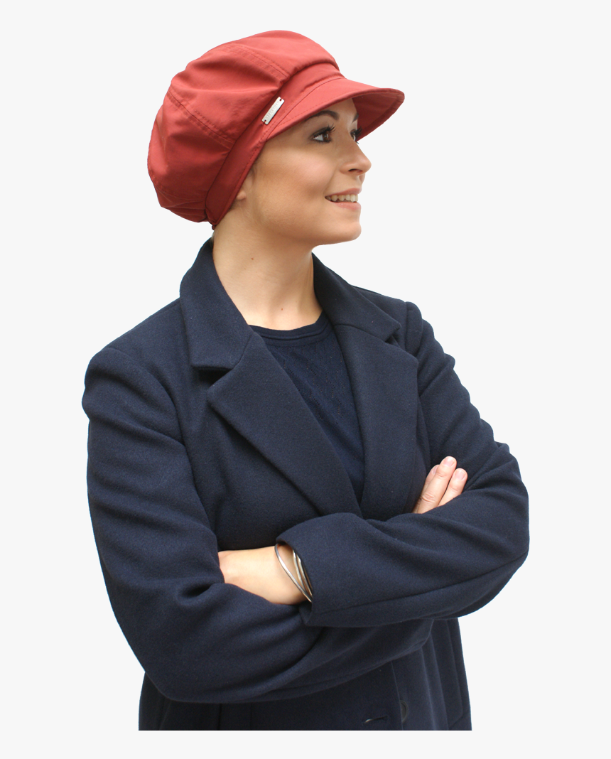 Rust Shower Proof Chemo Cap - Girl, HD Png Download