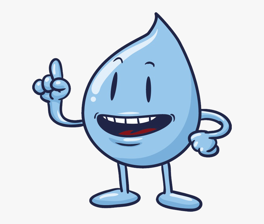 Water Drop Cute Png, Transparent Png