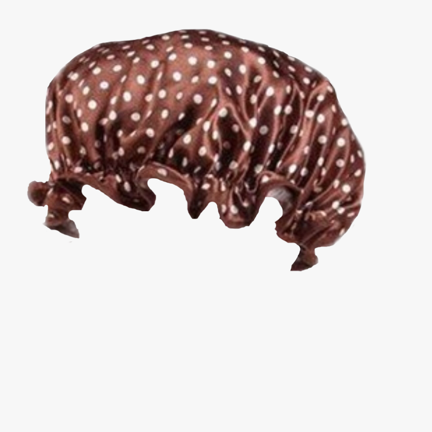 #showercap #hat #cap #dots #polkadot #polkadots #brown - Manduca Sexta, HD Png Download