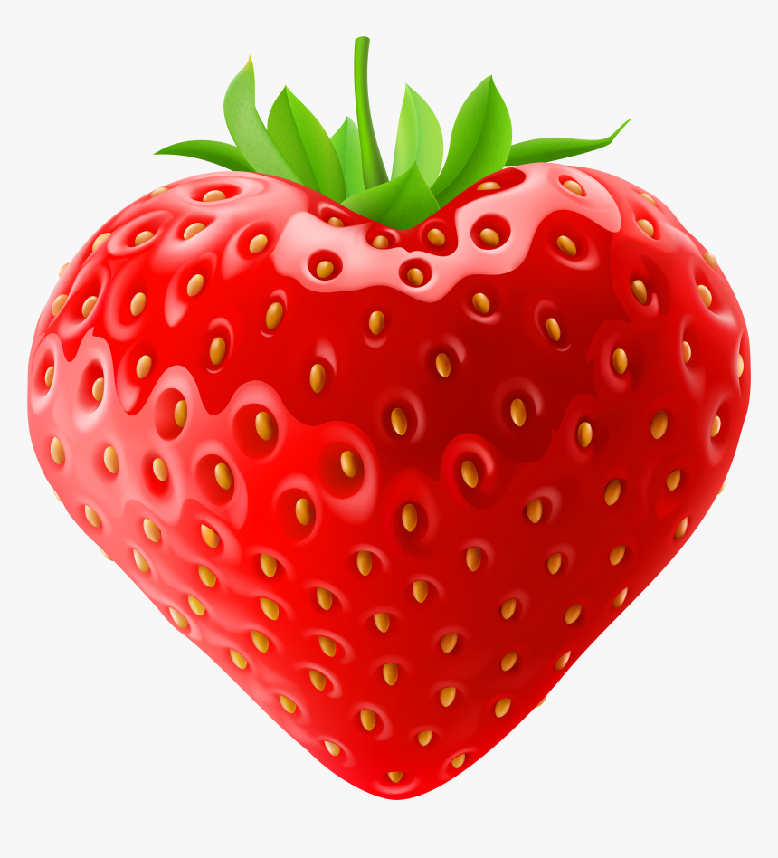 Clipart Transparent Background Strawberry , Transparent, HD Png Download