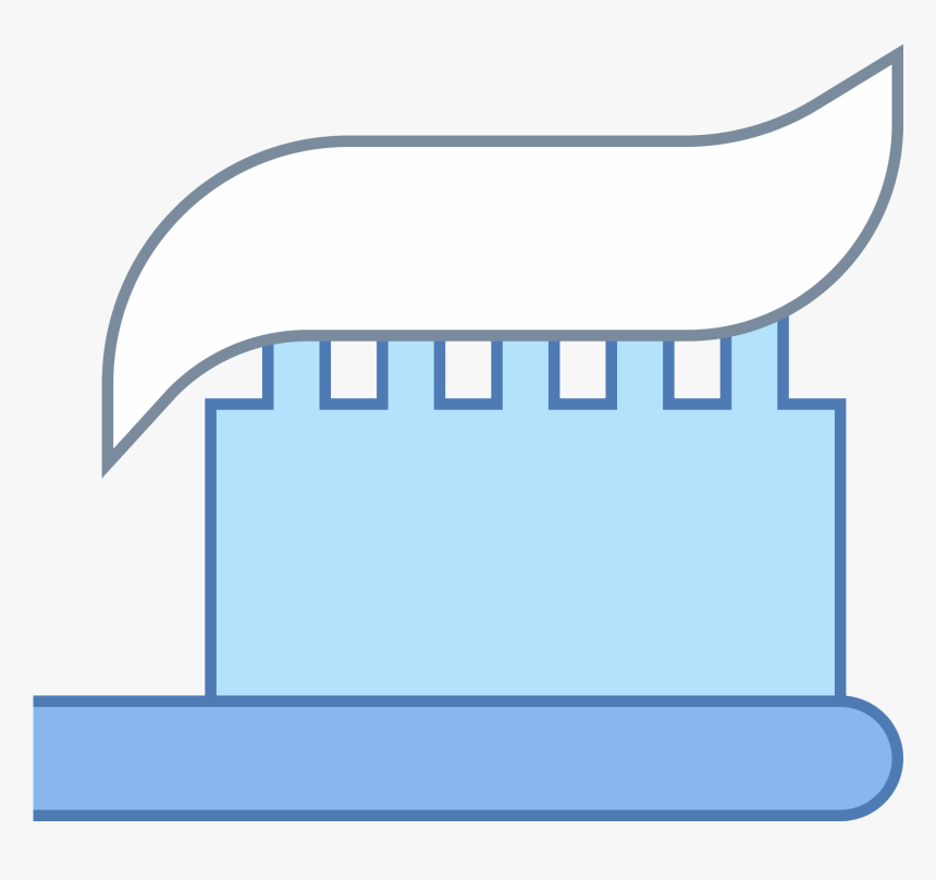 Toothbrush Clip Vector, HD Png Download