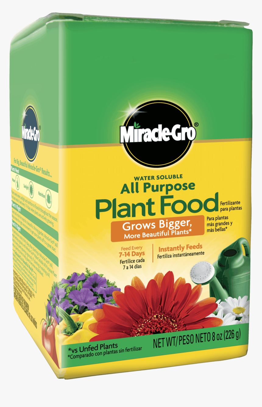 Miracle Gro All Purpose Plant Food, HD Png Download